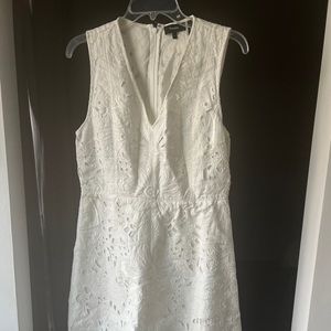 Theory White Dress